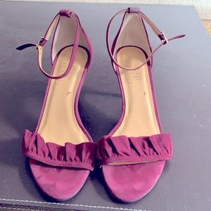 Talbots shoes burgundy 7 M